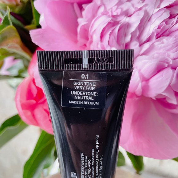 Smashbox Studio Skin Full Coverage 24 Hours Foundation 0.1 Very Fair NEW in BOX - Picture 10 of 10